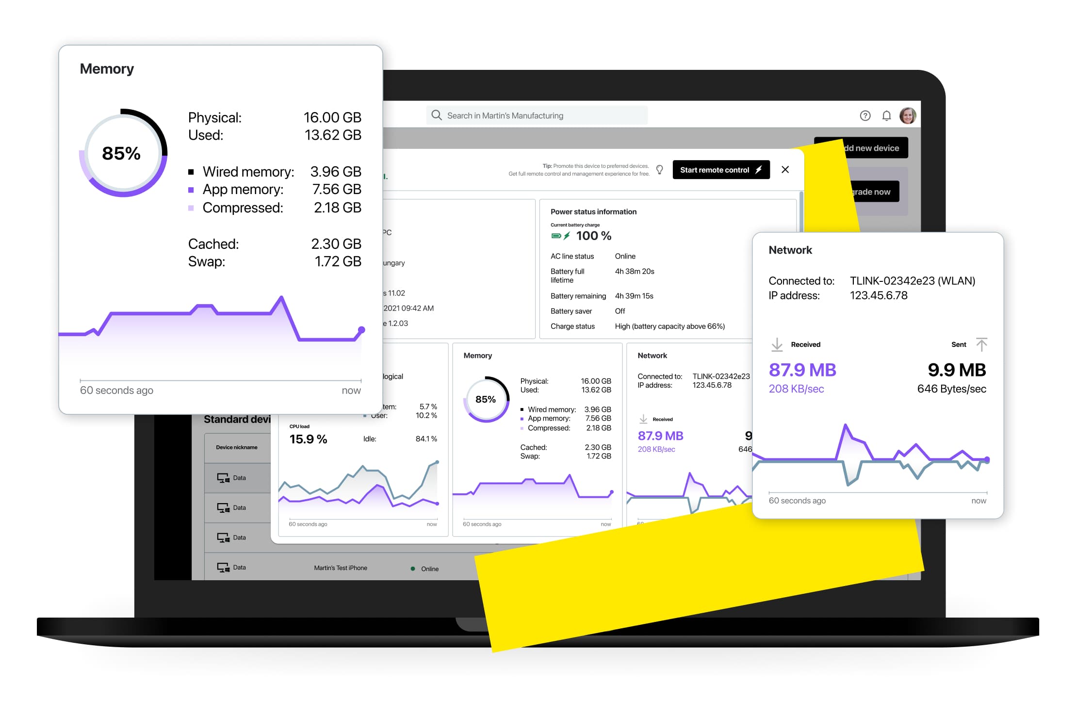 ¿Qué puede hacer con el acceso en segundo plano? Capacite a los agentes para que todos los terminales funcionen al máximo, sea cual sea la disponibilidad del usuario.