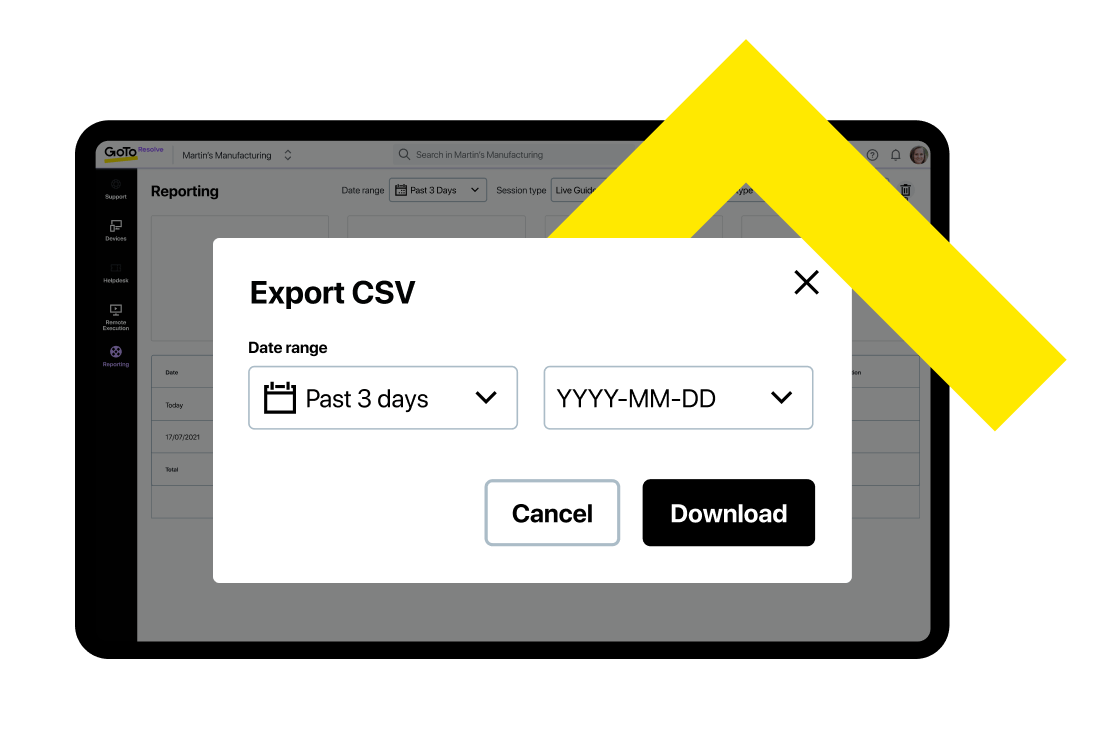 Automatically record support sessions for a detailed copy of what was shown or said in a chat session.